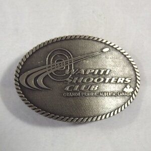 Wapiti Shooters Club Belt Buckle